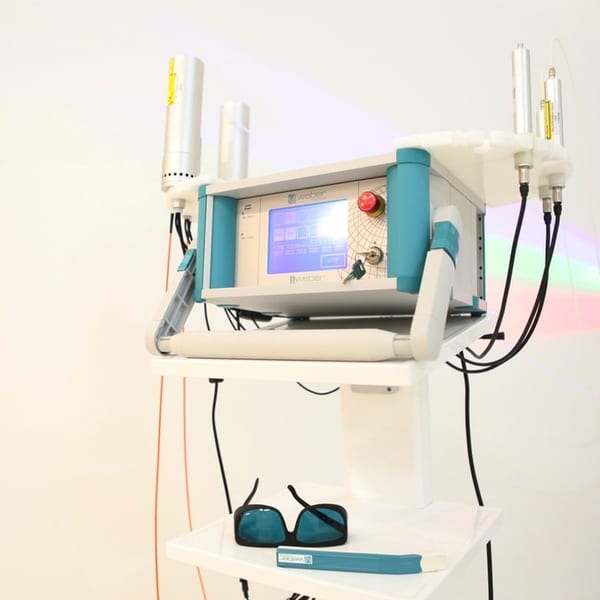 Terapia fotodinámica con luz láser