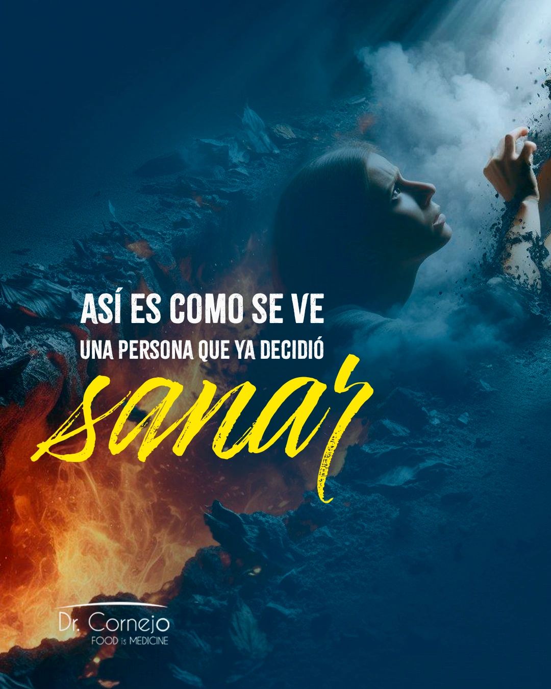 Así es como se ve una persona que ya decidió SANAR